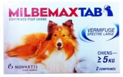 Milbemax Tab Vermifuge Chien De 5kg à 25kg 2cps -Magasin De Fournitures Pour Chiens De Compagnie 280213 211056 PEEL EEUqAP 4