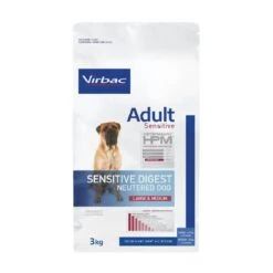 Virbac Veterinary HPM Neutered Sensitive Digest Large & Medium Chien 3 Kg
