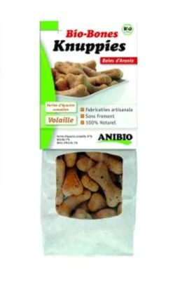 Anibio Knuppies Bio Bones Bais D'Aronia 220 G