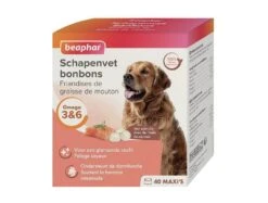 Beaphar Friandises Maxi Graisse De Mouton Huile De Saumon Chien X40
