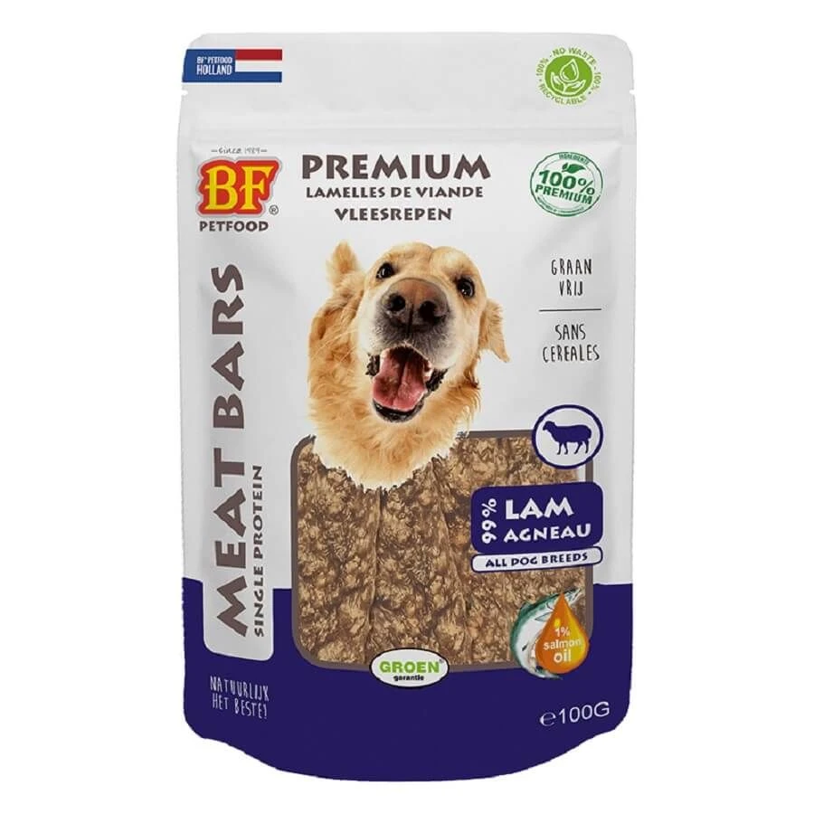 Biofood Friandise Chien Lamelles à l'agneau 100 g Biofood Friandise Chien Lamelles à L'agneau 100 G -Magasin De Fournitures Pour Chiens De Compagnie biofood friandise chien lamelles a l agneau 100 g
