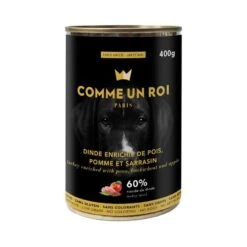 Comme Un Roi Chien Pâtée Dinde 6 X 400 G
