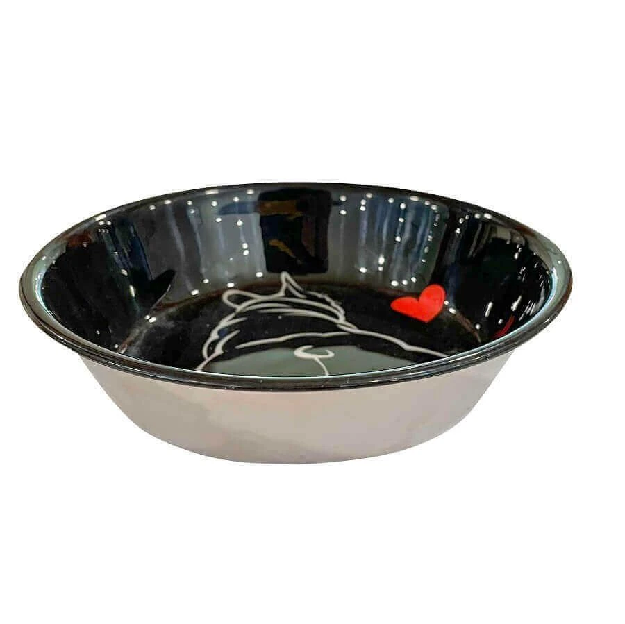 Croci Bol en acier Bulldog Lovers Back 700 ml Croci Bol En Acier Bulldog Lovers Back 700 Ml -Magasin De Fournitures Pour Chiens De Compagnie croci bol en acier bulldog lovers back 700 ml 2