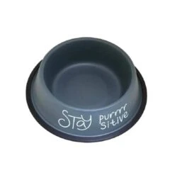 Croci Bol En Acier New Color Gris 710 Ml