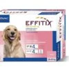 Effitix Spot On Grand Chien 20 - 40 Kg 4 Pipettes -Magasin De Fournitures Pour Chiens De Compagnie effitix 20 40x4france 1