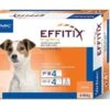 Effitix Spot On Petit Chien 4 - 10 Kg 4 Pipettes -Magasin De Fournitures Pour Chiens De Compagnie effitix 4 10x4france 2