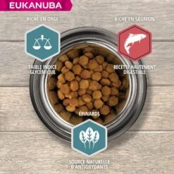 Eukanuba Chien Adult Grande Race Saumon & Orge 2.5 Kg - Destockage -Magasin De Fournitures Pour Chiens De Compagnie eukanuba chien adult grande race saumon orge 3
