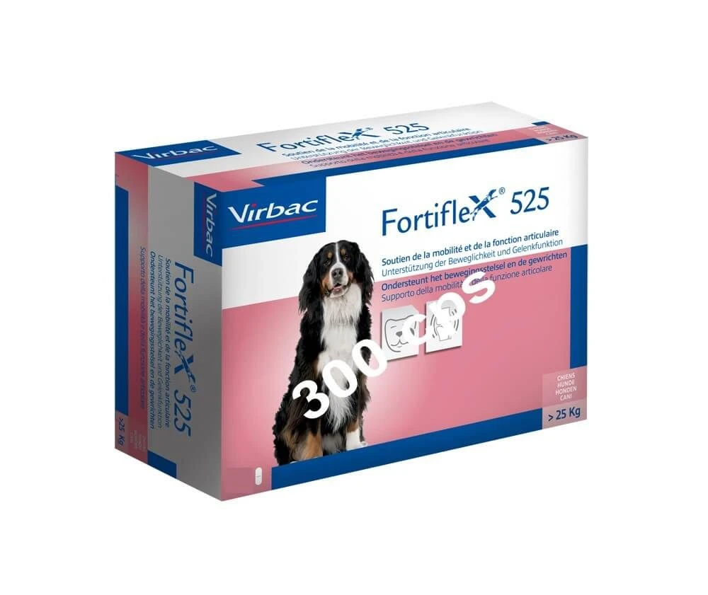 Fortiflex 525 anti-arthrose chien 300 cp Fortiflex 525 Anti-arthrose Chien 300 Cp -Magasin De Fournitures Pour Chiens De Compagnie fortiflex 525 300cps dogteur