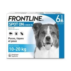 Frontline Spot On Chien De 10-20 Kg 6 Pipettes