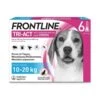Frontline Tri Act Spot On Chien Moyen 10 - 20 Kg 6 Pipettes -Magasin De Fournitures Pour Chiens De Compagnie frontline tri act spot on chien moyen 10 20 kg 6 pipettes