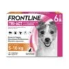 Frontline Tri Act Spot On Petit Chien 5 - 10 Kg 6 Pipettes -Magasin De Fournitures Pour Chiens De Compagnie frontline tri act spot on petit chien 5 10 kg 6 pipettes