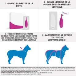 Frontline Tri Act Spot On Petit Chien 5 - 10 Kg 6 Pipettes + 3 Pipettes -Magasin De Fournitures Pour Chiens De Compagnie frontline tri act chien2 11