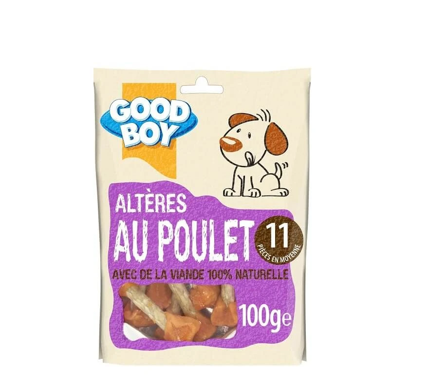 Good Boy Altères au Poulet 350 g Good Boy Altères Au Poulet 350 G -Magasin De Fournitures Pour Chiens De Compagnie good boy alte res au poulet 100 grs