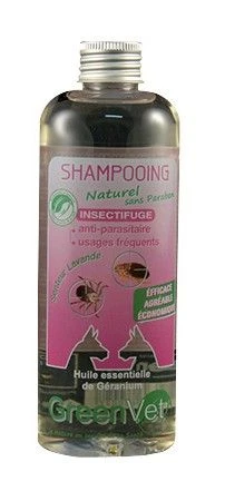 Greenvet Shampooing Insectifuge 250 ml Greenvet Shampooing Insectifuge 250 Ml -Magasin De Fournitures Pour Chiens De Compagnie greenvet shampooing insectifuge