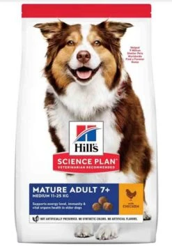 Hill's Science Plan Hill's Science Plan Canine Mature Adult 7+ Medium Poulet 14 Kg