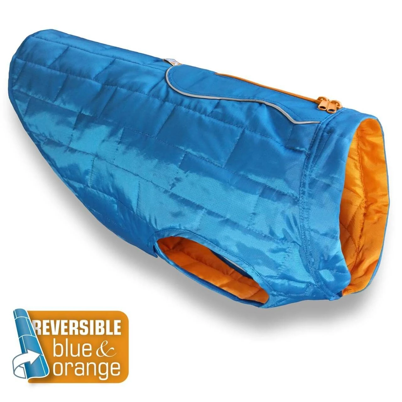 Kurgo Gilet Confort Bleu/orange M -Magasin De Fournitures Pour Chiens De Compagnie kurgo gilet confort bleu orange
