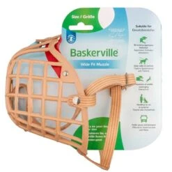 Muselière Baskerville Muzzle Beige T2