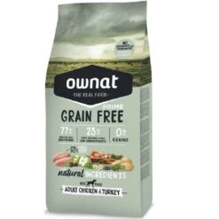 Ownat Grain Free Prime Poulet Dinde Chien 3 Kg