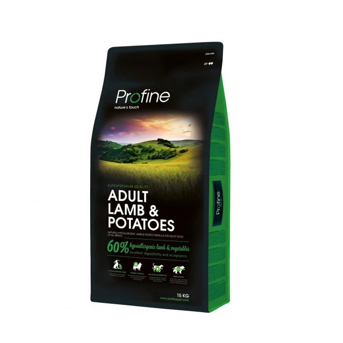 Profine Croquettes Chien Adulte à l'Agneau 15 kg + 2 kg offerts Profine Croquettes Chien Adulte à L'Agneau 15 Kg + 2 Kg Offerts -Magasin De Fournitures Pour Chiens De Compagnie profine adult lamb and potatoes 15 kg 2 1