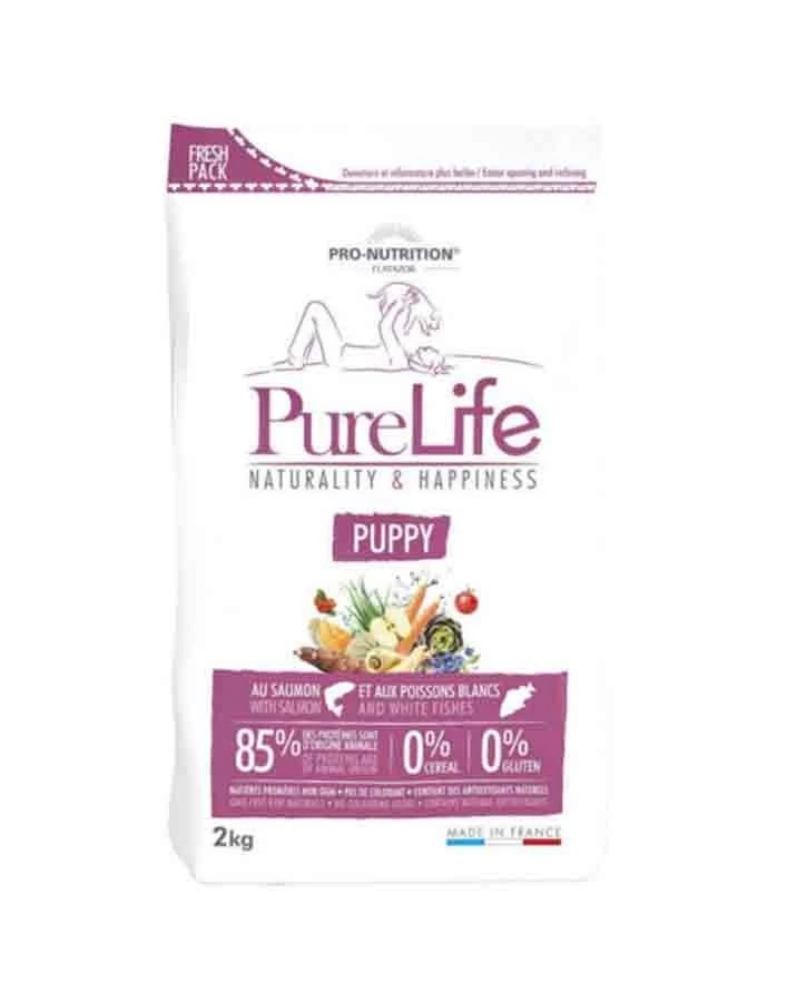 PureLife Croquettes Puppy pour chien 2 kg PureLife Croquettes Puppy Pour Chien 2 Kg -Magasin De Fournitures Pour Chiens De Compagnie purelife croquettes puppy pour chien 2 kg