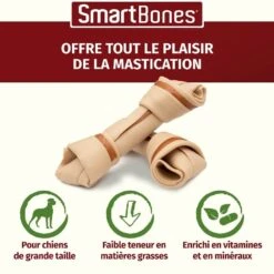 Smartbones Snack Large Au Poulet Pour Chien 1 Pc -Magasin De Fournitures Pour Chiens De Compagnie smartbones snack large au poulet 1 pc 3
