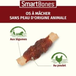 Smartbones Sticks Mini Wrap Au Poulet Pour Chien 9 Pcs -Magasin De Fournitures Pour Chiens De Compagnie smartbones sticks mini wrap au poulet 9 pcs 3