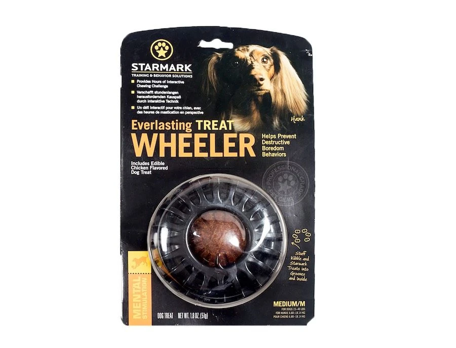 Starmark Jouet Everlasting Treat Wheeler Ø 11,5 x 6 cm M Starmark Jouet Everlasting Treat Wheeler Ø 11,5 X 6 Cm M -Magasin De Fournitures Pour Chiens De Compagnie starmark jouet everlasting treat wheeler 11 5 x 6cm m