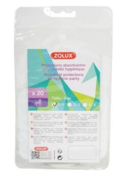 Zolux Protections Absorbantes Pour Culotte Hygiénique T2-T3 X20