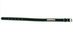 Zolux Collier En Cuir Piqué Noir 55 Cm - Destockage